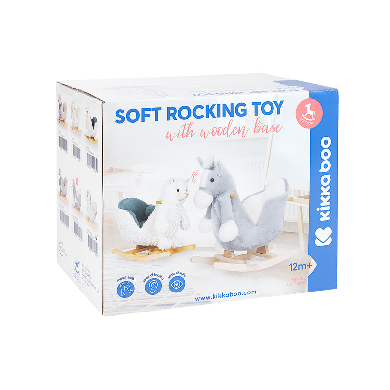 Kikka Boo Rocking Toy With Seat Pink and Sound Unicorn Baby Products Wholesaler