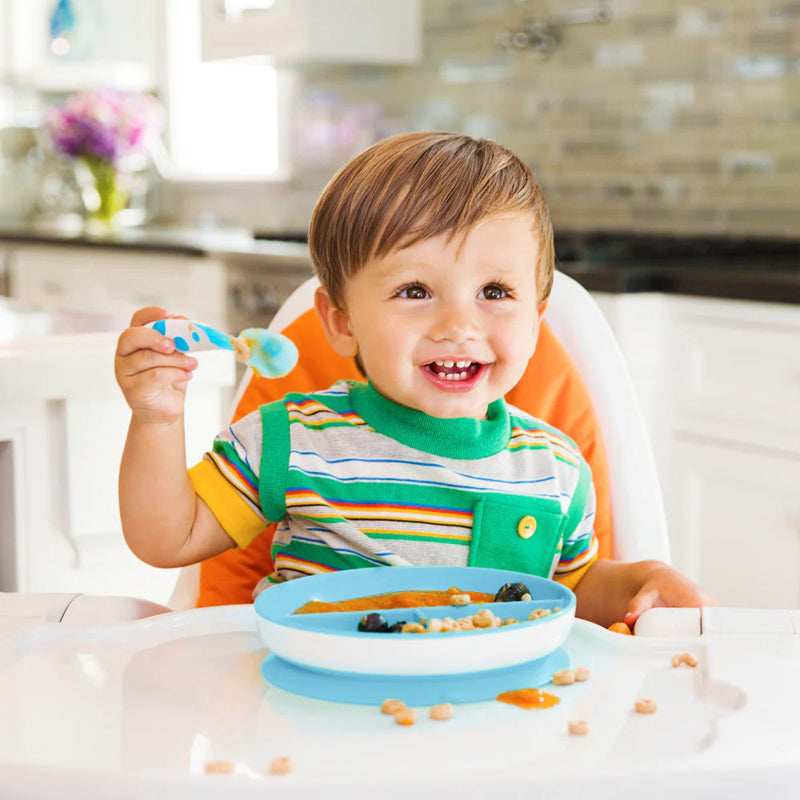 Munchkin Suction Plate Blue 2Pk Baby Products Wholesaler