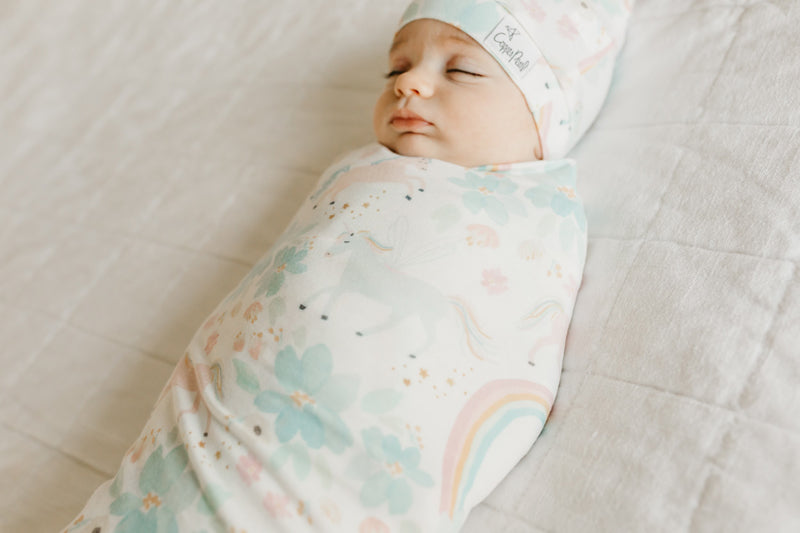 Copper Pearl Top Knot Hat Whimsy 0-4m Baby Products Wholesaler