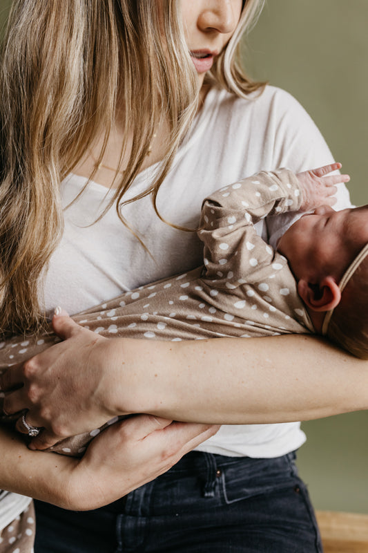 Copper Pearl Newborn Gown Fawn Baby Products Wholesaler