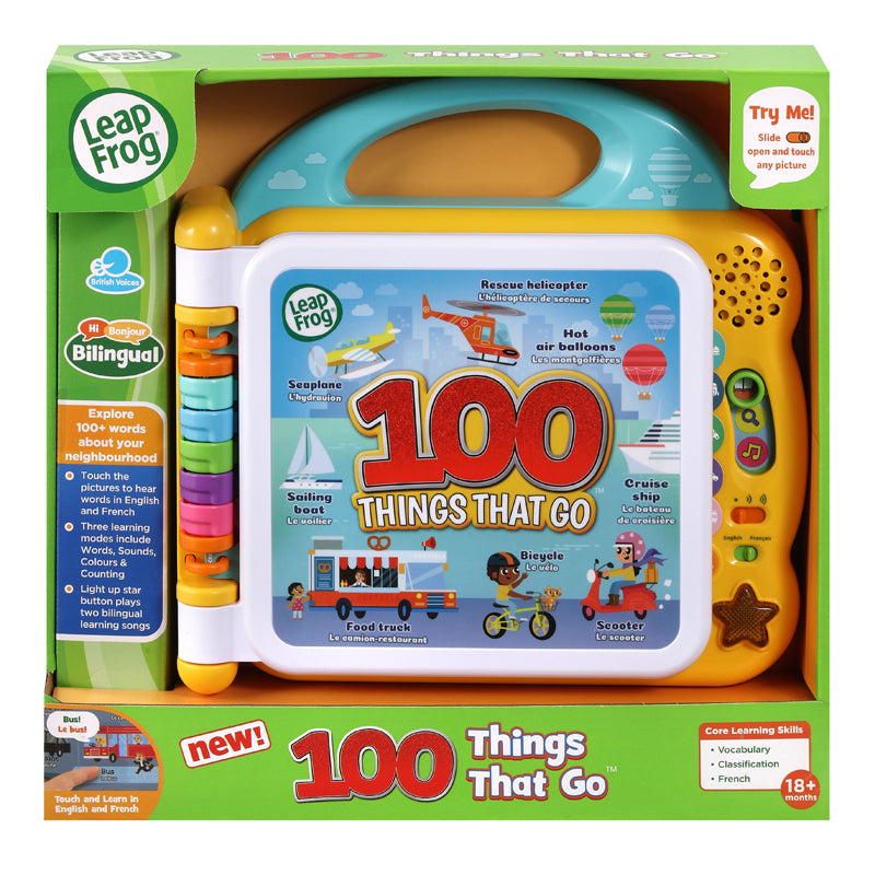 Leap Frog 100 Things That Go Book Baby Products Wholesaler