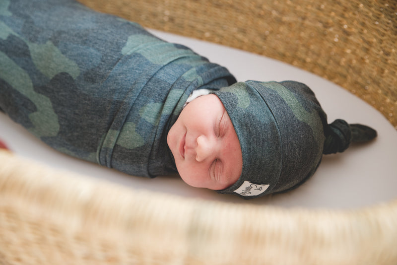 Copper Pearl Top Knot Hat Hunter 0-4m Baby Products Wholesaler