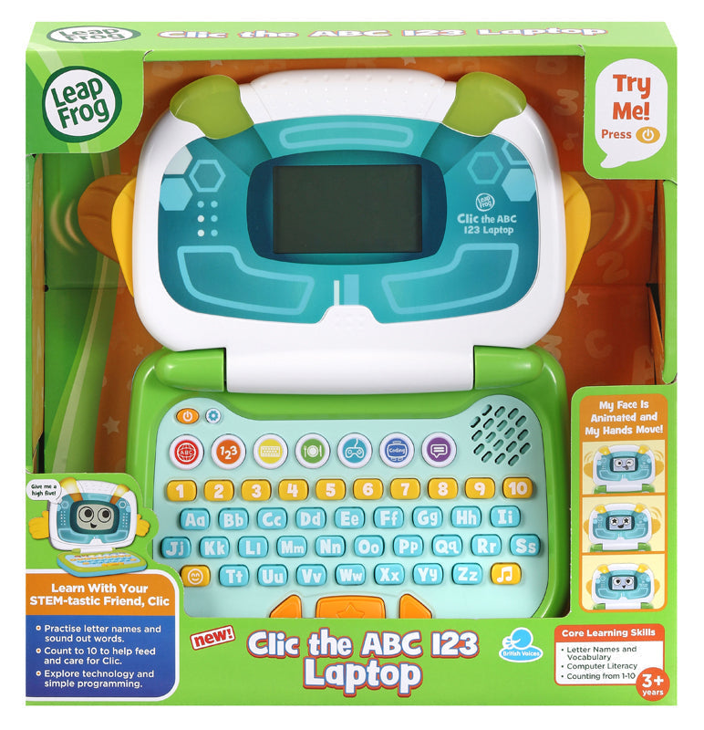 Leap Frog Clic the ABC 123 Laptop Baby Products Wholesaler