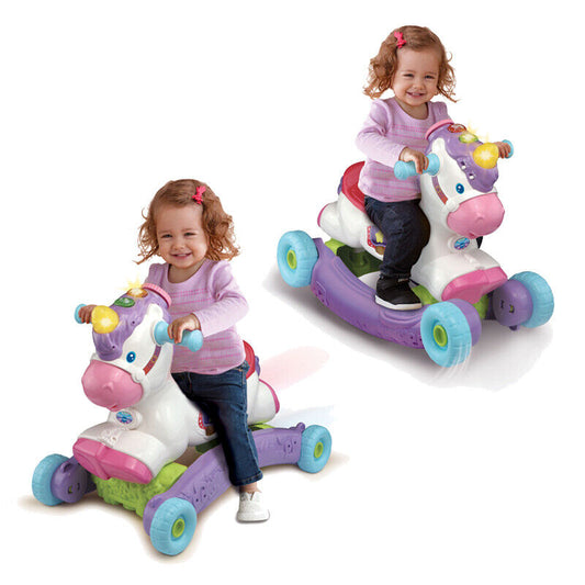 Vtech Rock & Ride Unicorn First Steps Walking Interactive Baby Musical Toy