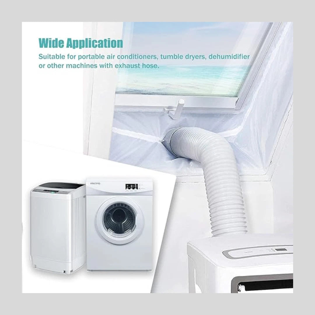 AC Window Seal Anti-Mosquito Window Seal Mobile Air Conditioner Unit 300cm/118''