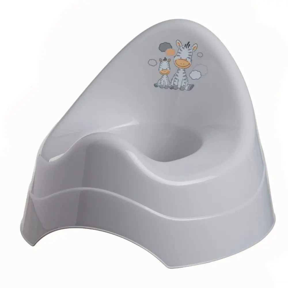 Baby Kids Toddler Plastic Potty Toilet Seat Trainer Training Seat Grey Zebra Deal For Any Occasion