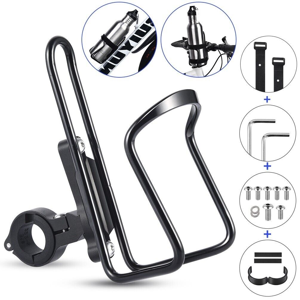 Bicycle Cycling Bike Bottle Rack Cage Water Drink Holder Bracket Black