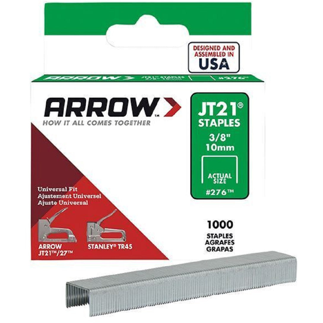 Arrow Staples 6mm 8mm 10mm 1/4" 5/16" 3/8" Stapler Stanley Dewalt Bostitch