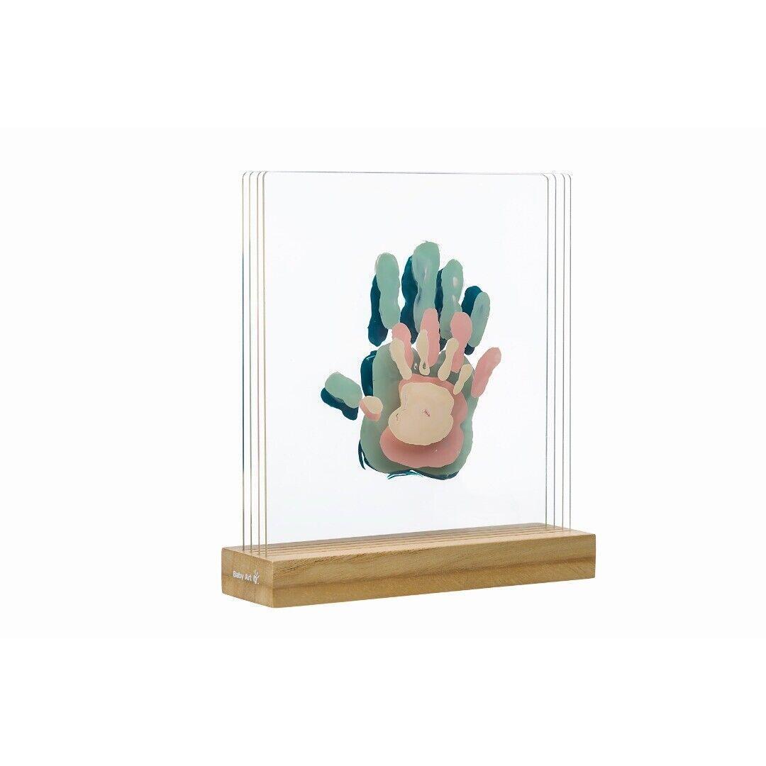 Baby Art Wooden Collection Family Touch Prints Gift