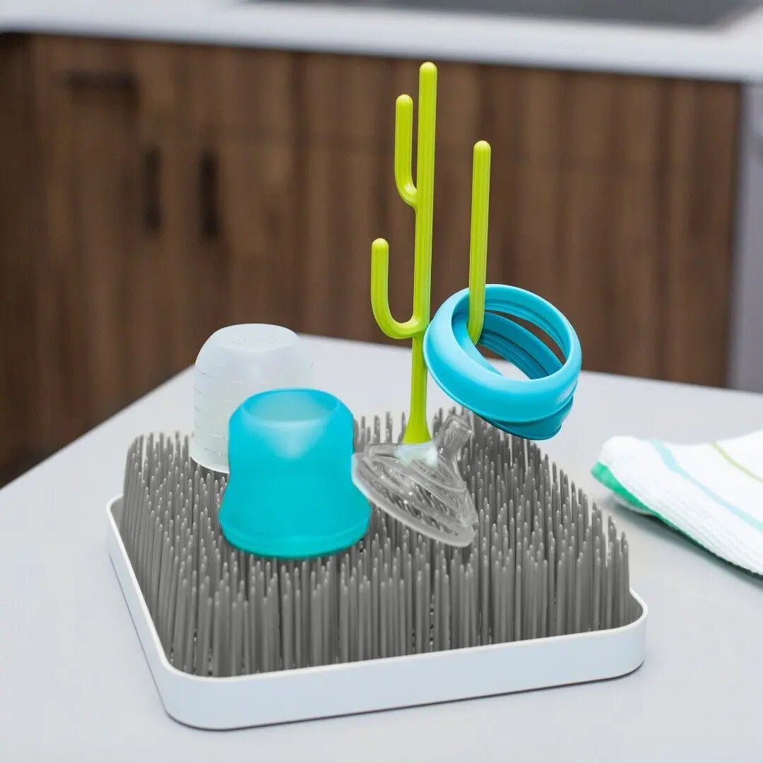 Boon Baby Drying Rack Hold Bottles and Sippy Cup BPA Free Grass Grey Deal For Any Occasion