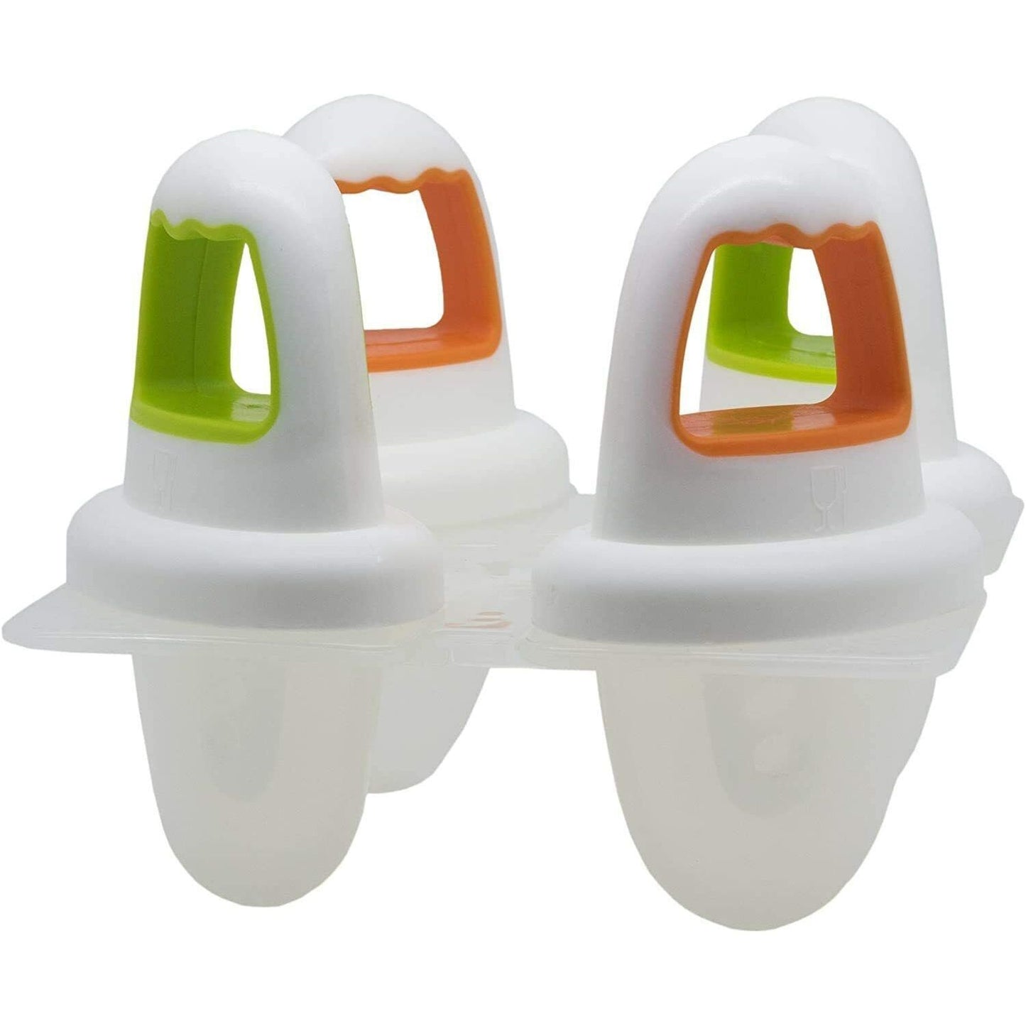 NUK Mini Ice Lolly Moulds Great for Teething Fruit Lollies Freeze 4 Count