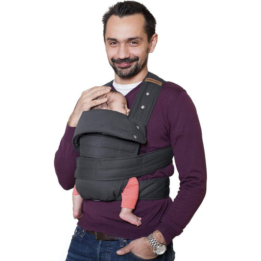 Baby and Child Carrier Shoulder Strap Version 2.0 Classic Grey S-M