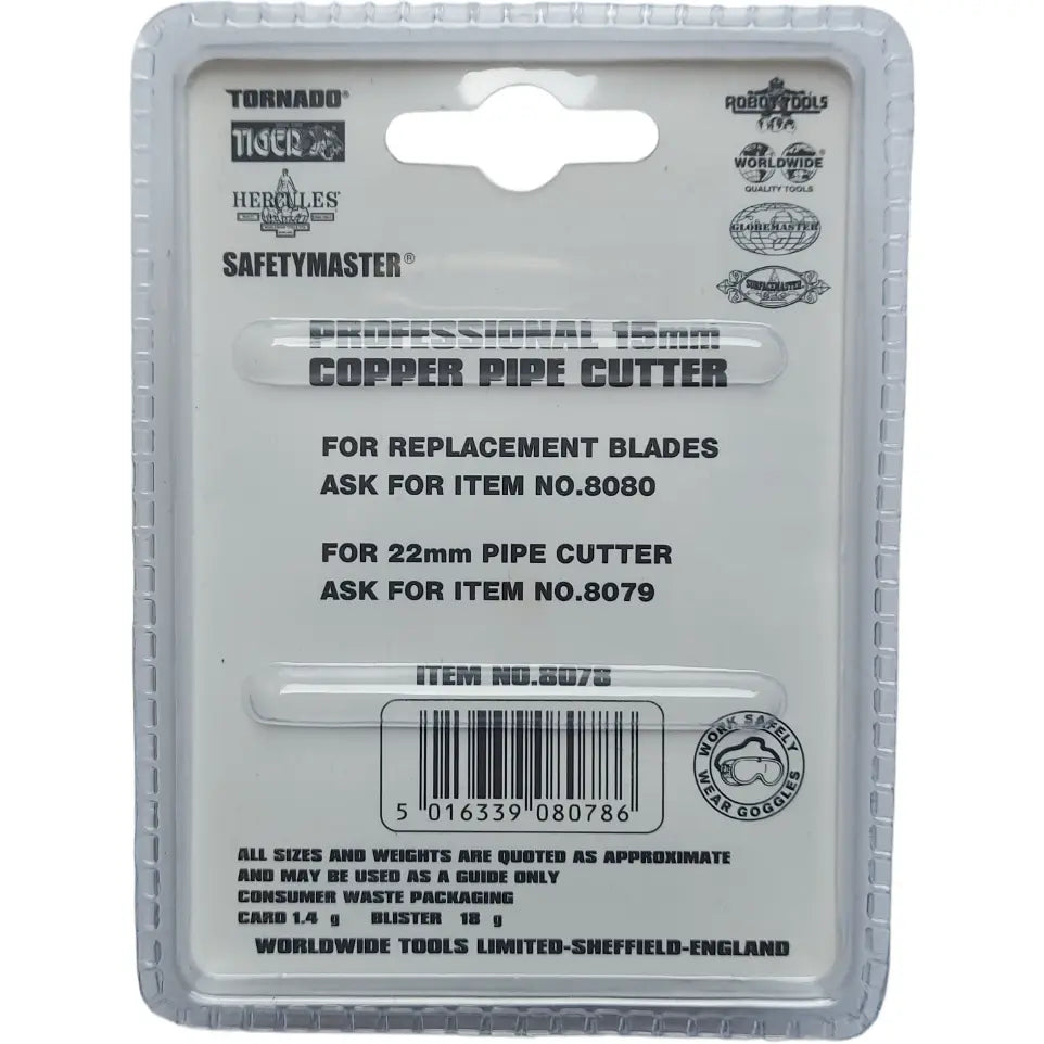 Tornado Copper Pipe Cutter Stainless Professional Wheels Spare 15mm Deal For Any Occasion