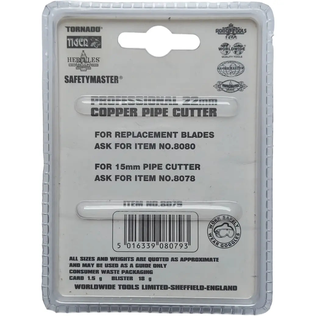 Tornado Copper Pipe Cutter Stainless Professional Wheels Spare 22mm Deal For Any Occasion