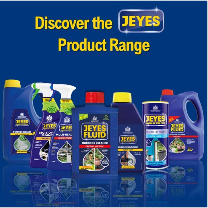 Jeyes Outdoor Cleaner Disinfectant Paths Driveways Stone Concrete Pet Housing