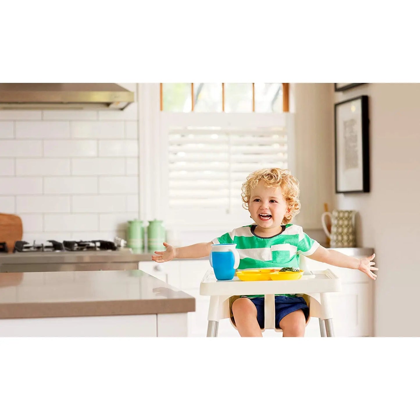 Munchkin Baby Feeding Dishes Food Weaning Lil Apple Plates 3Pk Deal For Any Occasion