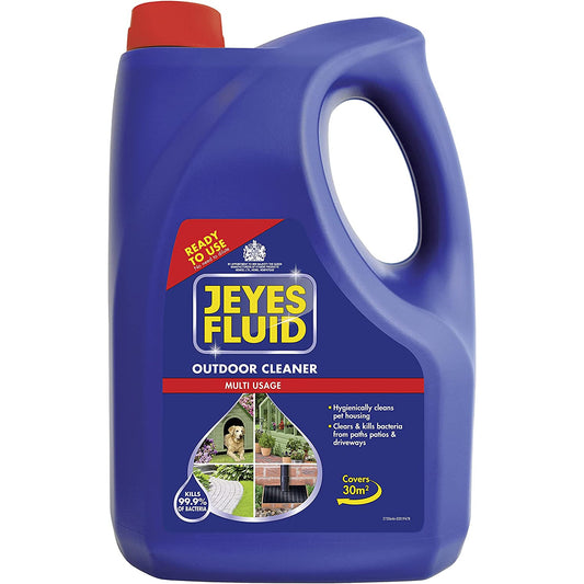 Jeyes Outdoor Cleaner Disinfectant Paths Driveways Stone Concrete Pet Housing