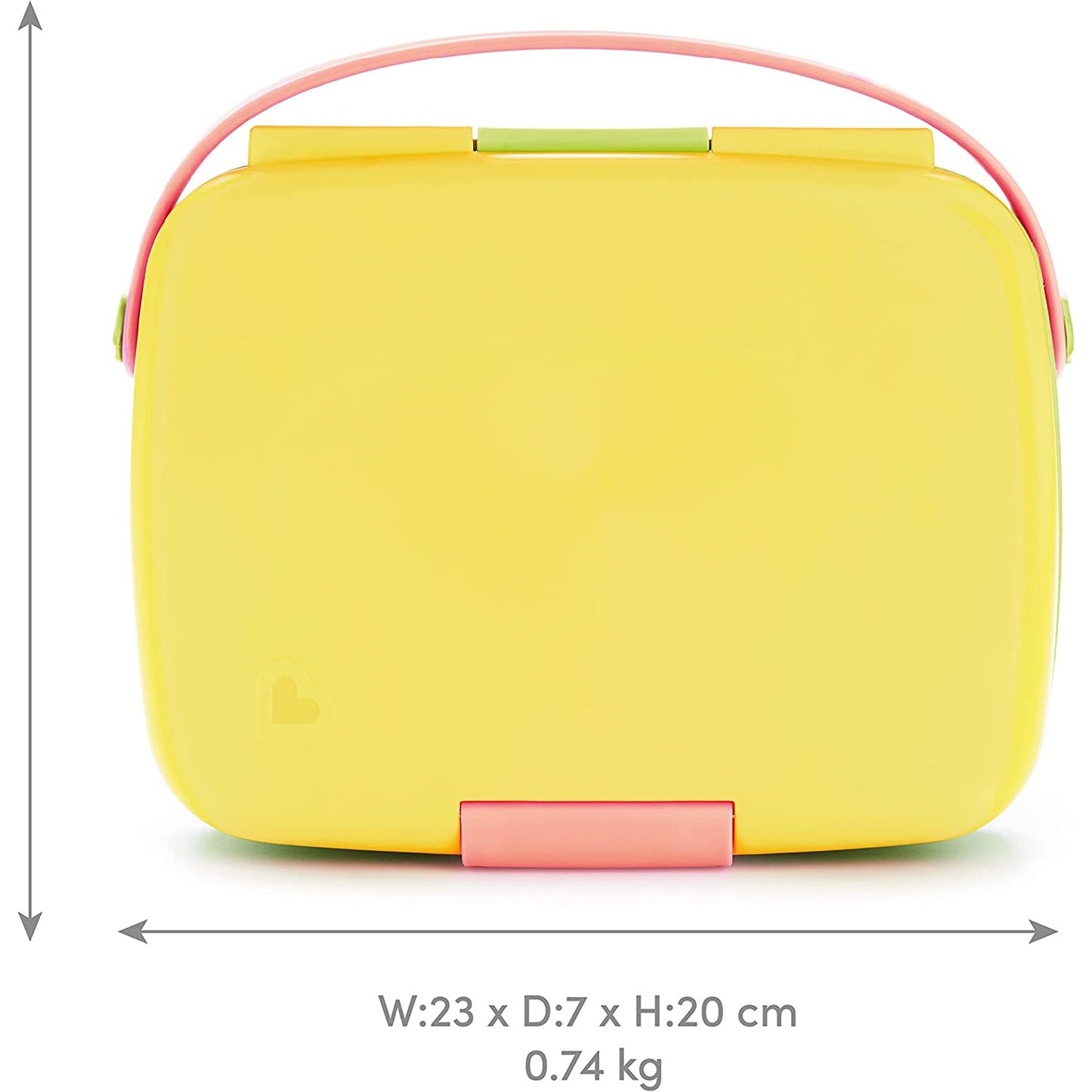 Munchkin Bento School Kids Lunch Box Picnic Food Storage Sandwich Container