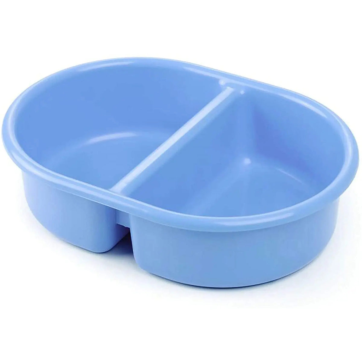 Neat Nursery Baby Newborn Infant Bath Bathing Top n Tail Wash Oval Bowl Blue Deal For Any Occasion