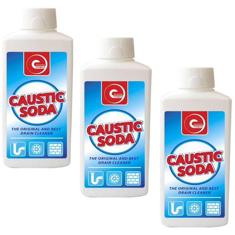 Caustic Soda Drain Unblocker Sodium Hydroxide Sink Pipe Cleaner Heavy Duty