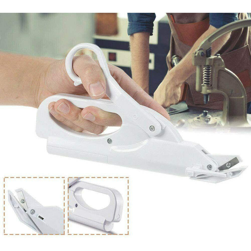 Electric Portable Scissors DIY Cordless Cutter Shears Fabric Paper Crafts Home