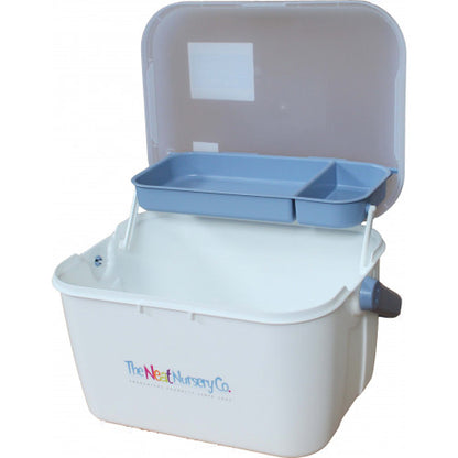 The Neat Nursery Baby Newborn Infant Travel Bath Essentials Box Organiser
