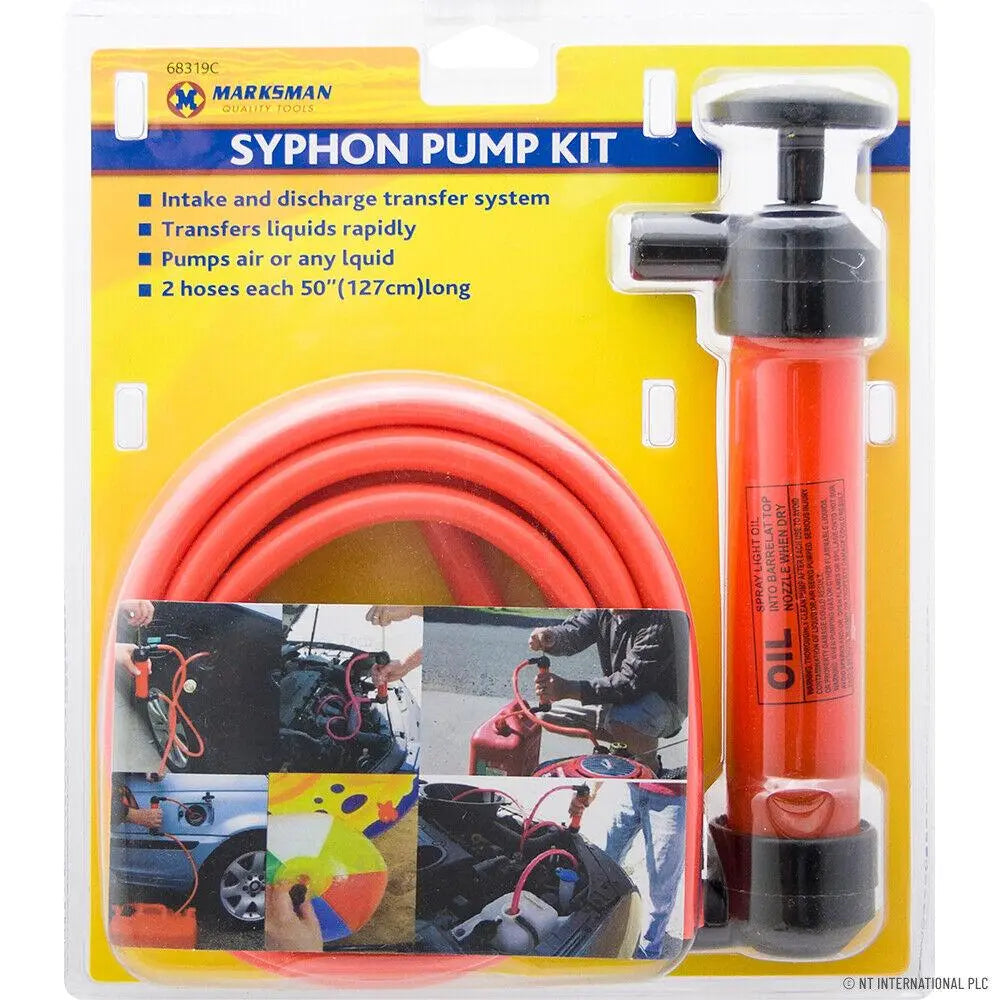 Hand Syphon Air Pump Transfer Siphon Fuel Oil Diesel Water Fluid Extractor Kit Deal For Any Occasion