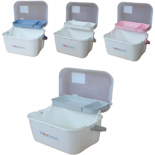 The Neat Nursery Baby Newborn Infant Travel Bath Essentials Box Organiser