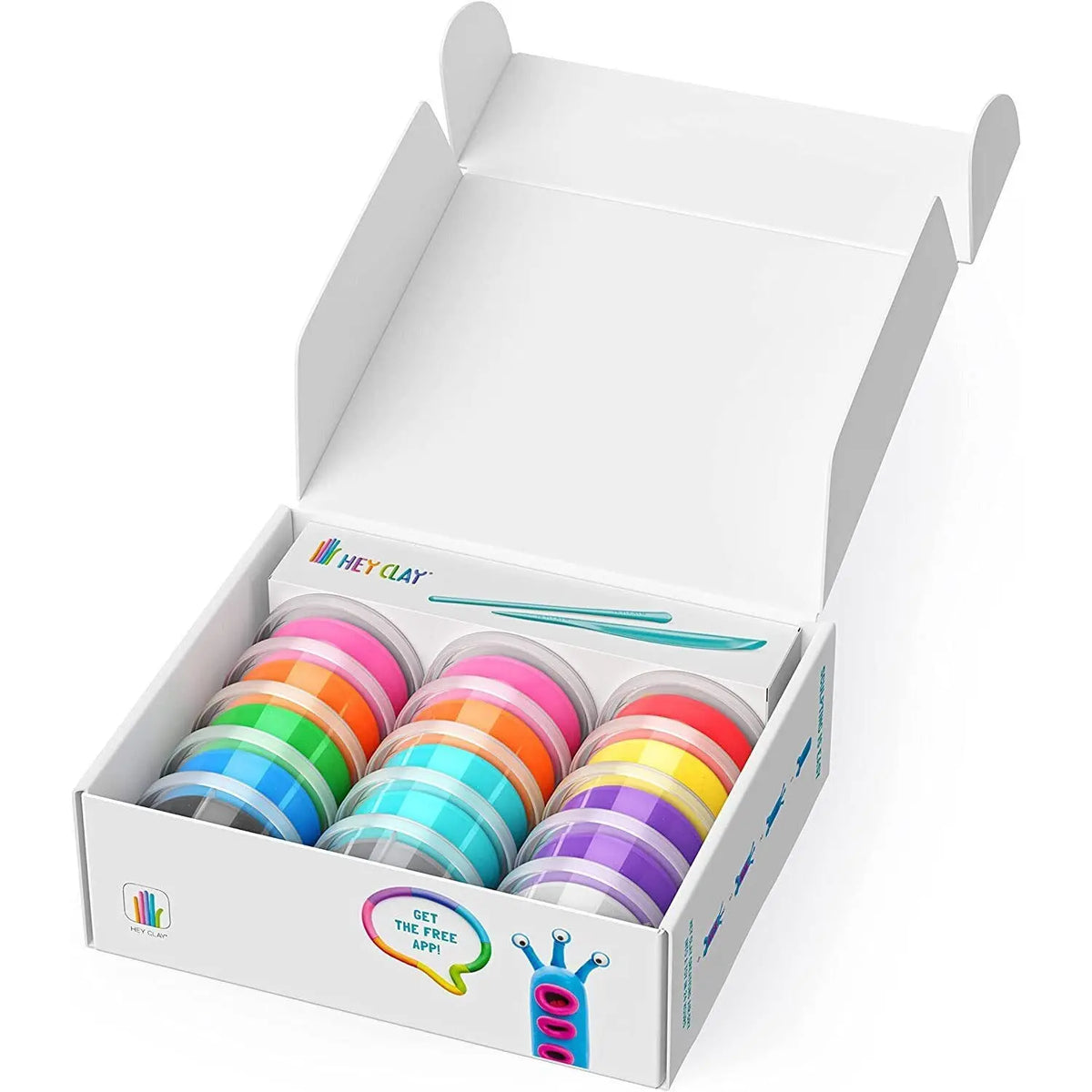 Hey Clay Aliens Set Children's Modelling Creative Toy Learn Draw Activity Deal For Any Occasion