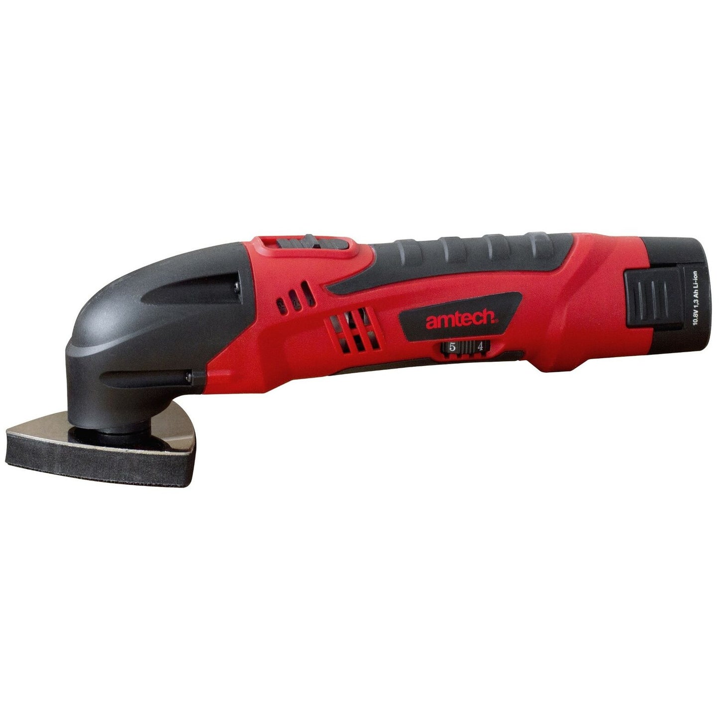 Am-Tech Oscillating Sander Scraper Multi-Tool V6510 1.3 A Battery 230V Red