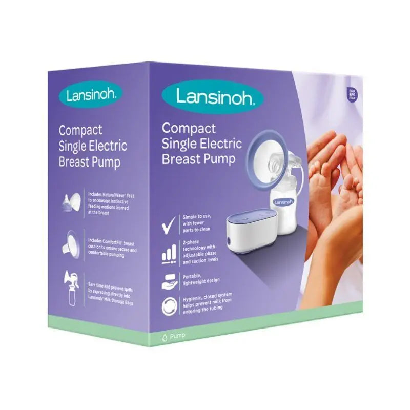 Lansinoh Compact Single Electric Breast Pump with USB Power Milk Breastfeeding Deal For Any Occasion