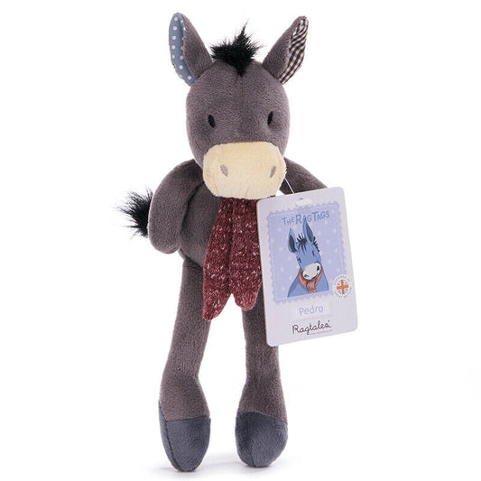 Ragtales Ragtag Pedro the Donkey 25cm Baby Showers & Christenings Soft Toy