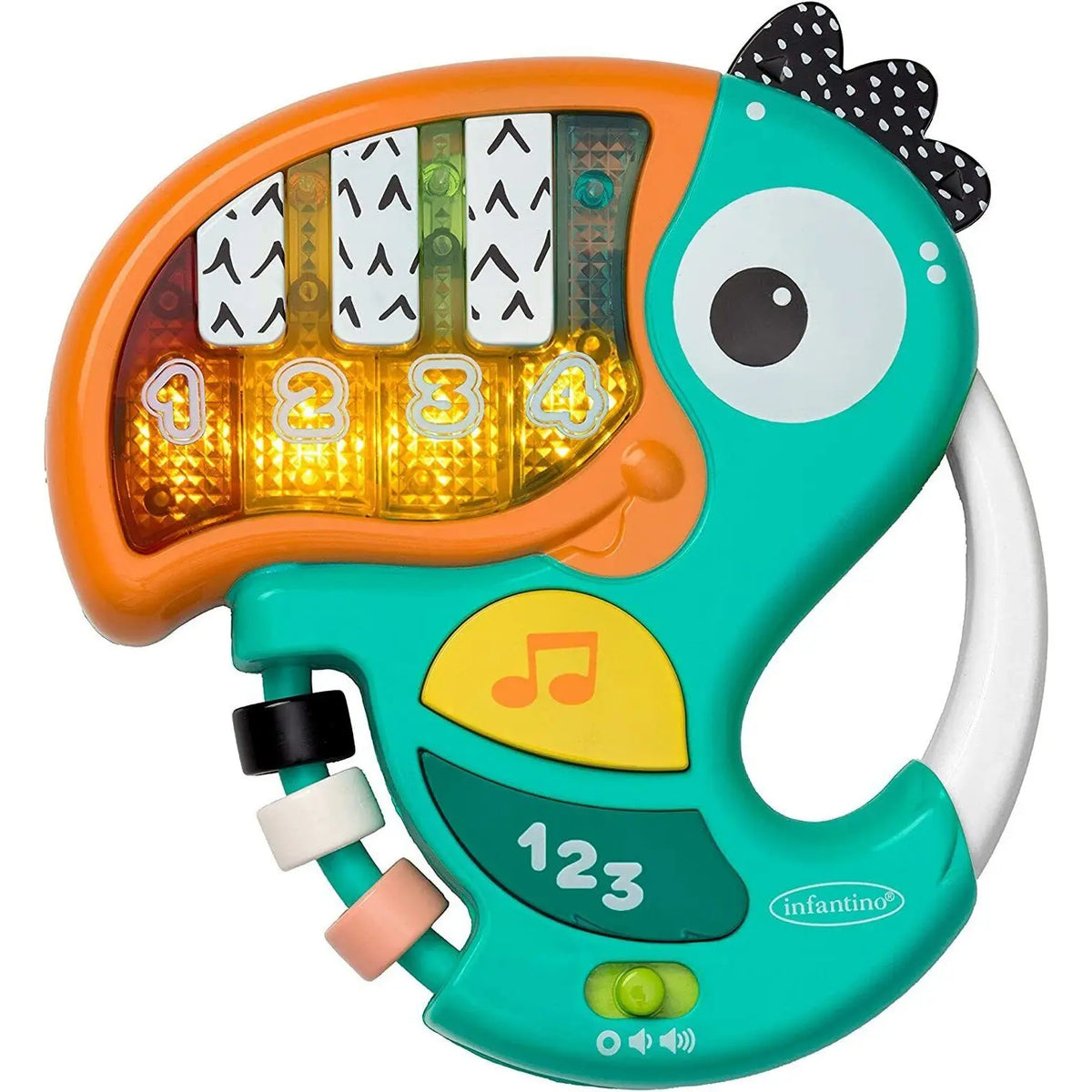 Infantino Piano & Numbers Learning Toucan Music Toy 6m+ Deal For Any Occasion