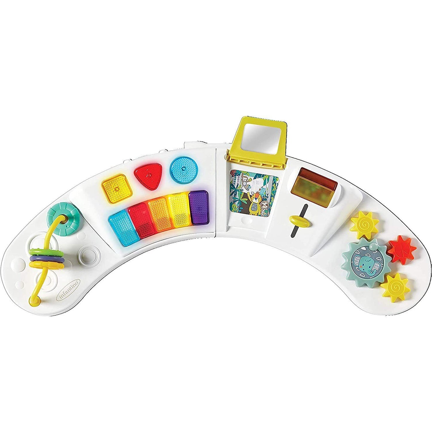 Infantino Music & Lights 3-in-1 Discovery Seat and Booster Infant Activity Toy