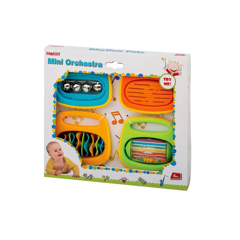 Halilit Baby Musical Instrument Band Gift Set Drum Mini Orchestra 6m+ Deal For Any Occasion