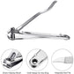 Nail Clipper Finger Set Toe Stainless Steel Thick Cutters Chiropody Trimmer 3Pc