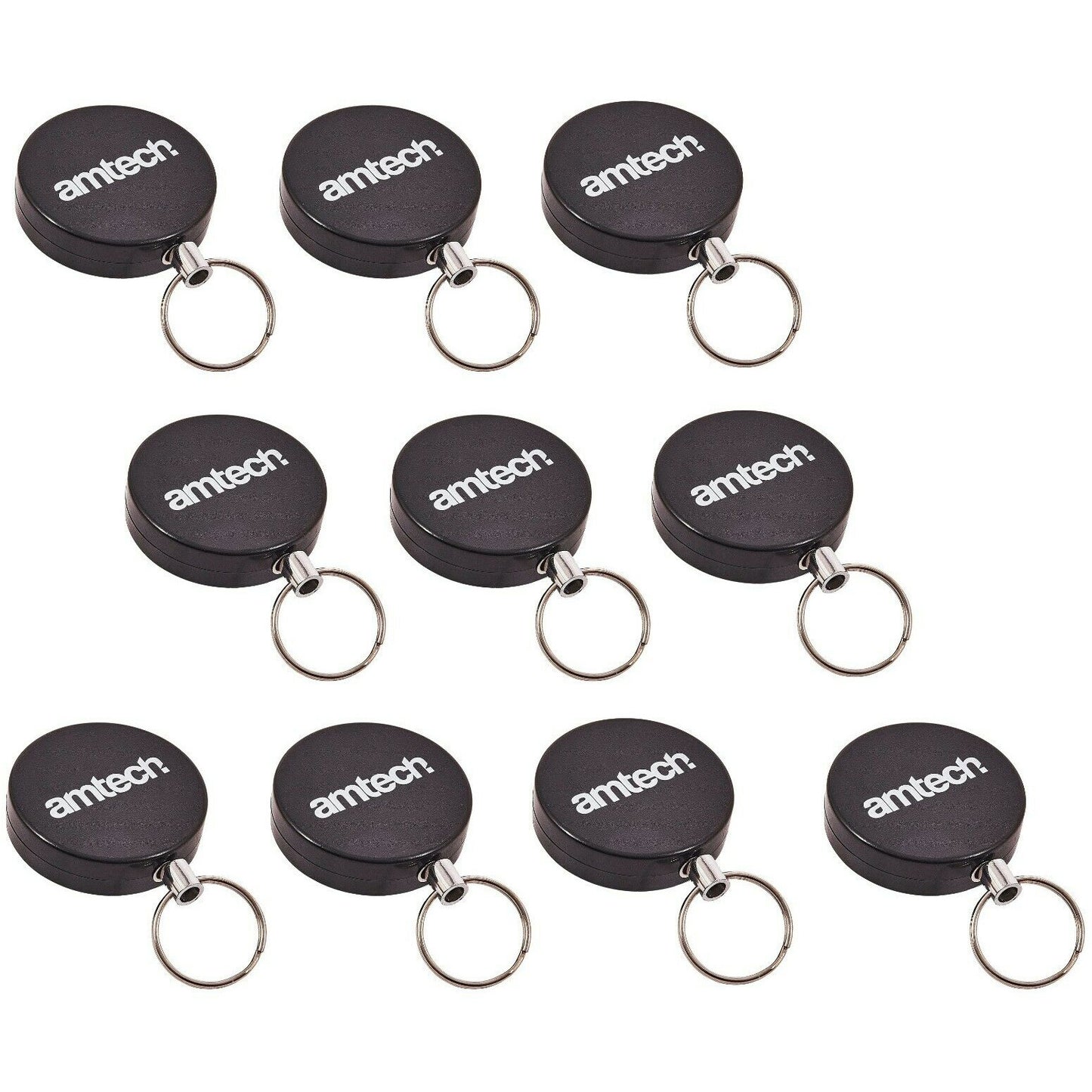 Retractable Key Chain Holder Badge Safety Pull Security Belt ID Card