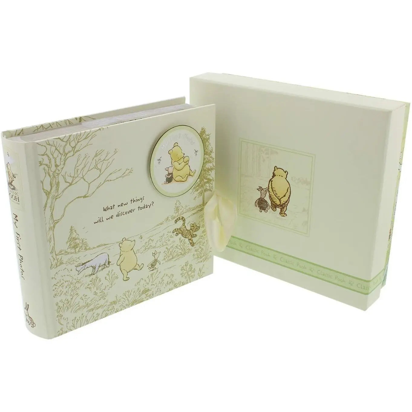 Disney Pooh Baby Photo Album 6x4 Pictures Keepsake Book Ribbon Gift Classic New Deal For Any Occasion