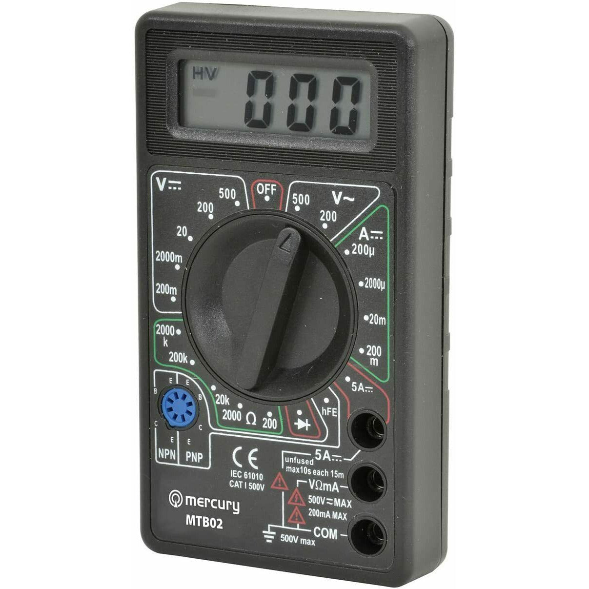 Professional Digital Multitester Multimeter Meter Voltage Multi Tester MTB02