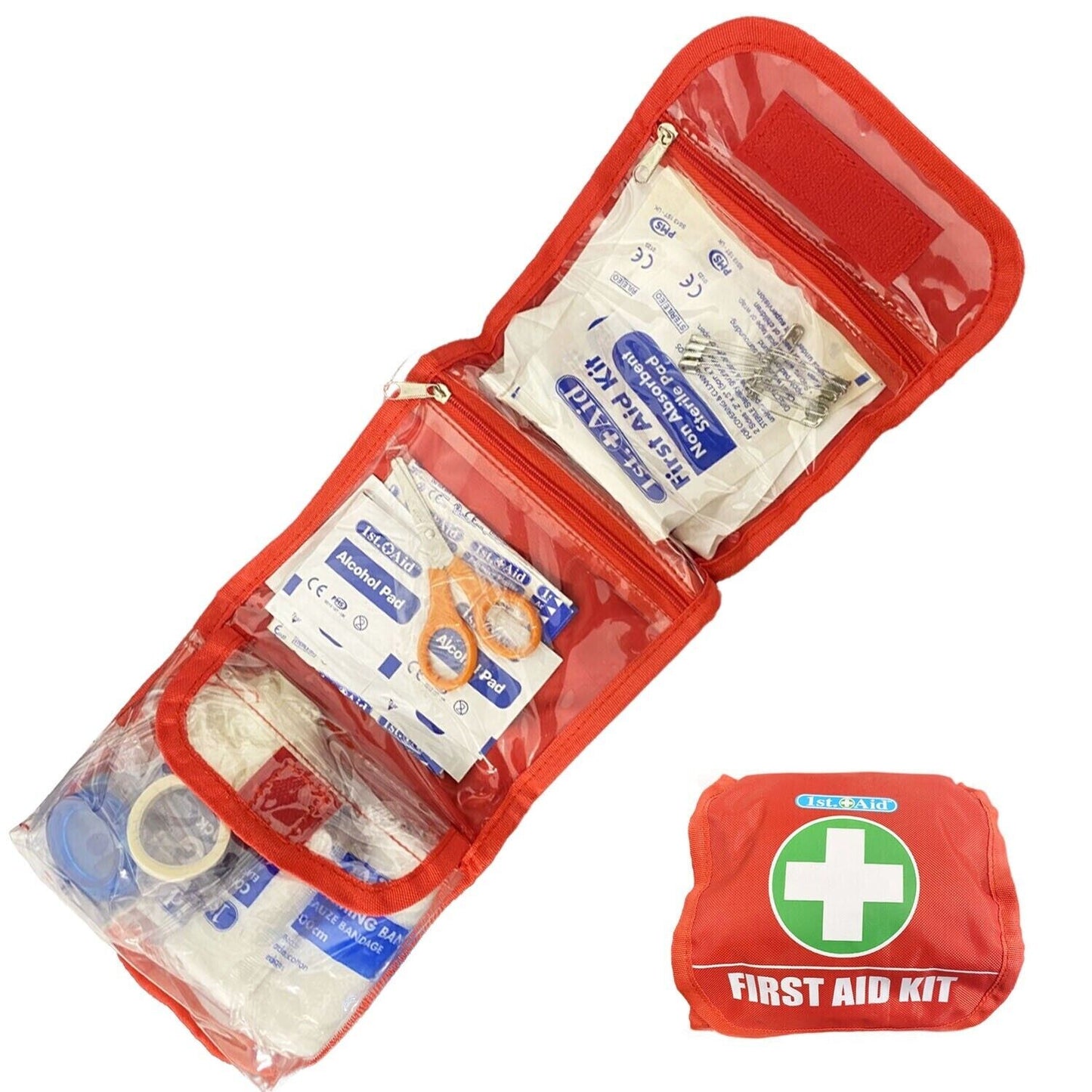 Emergency First Aid Kit Medical Home Travel Camping Caravan Motorhome UKCA 49Pc
