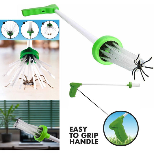 Spider Catcher Pest Trap Bug Insects Reach Home Grabber Tool 65cm