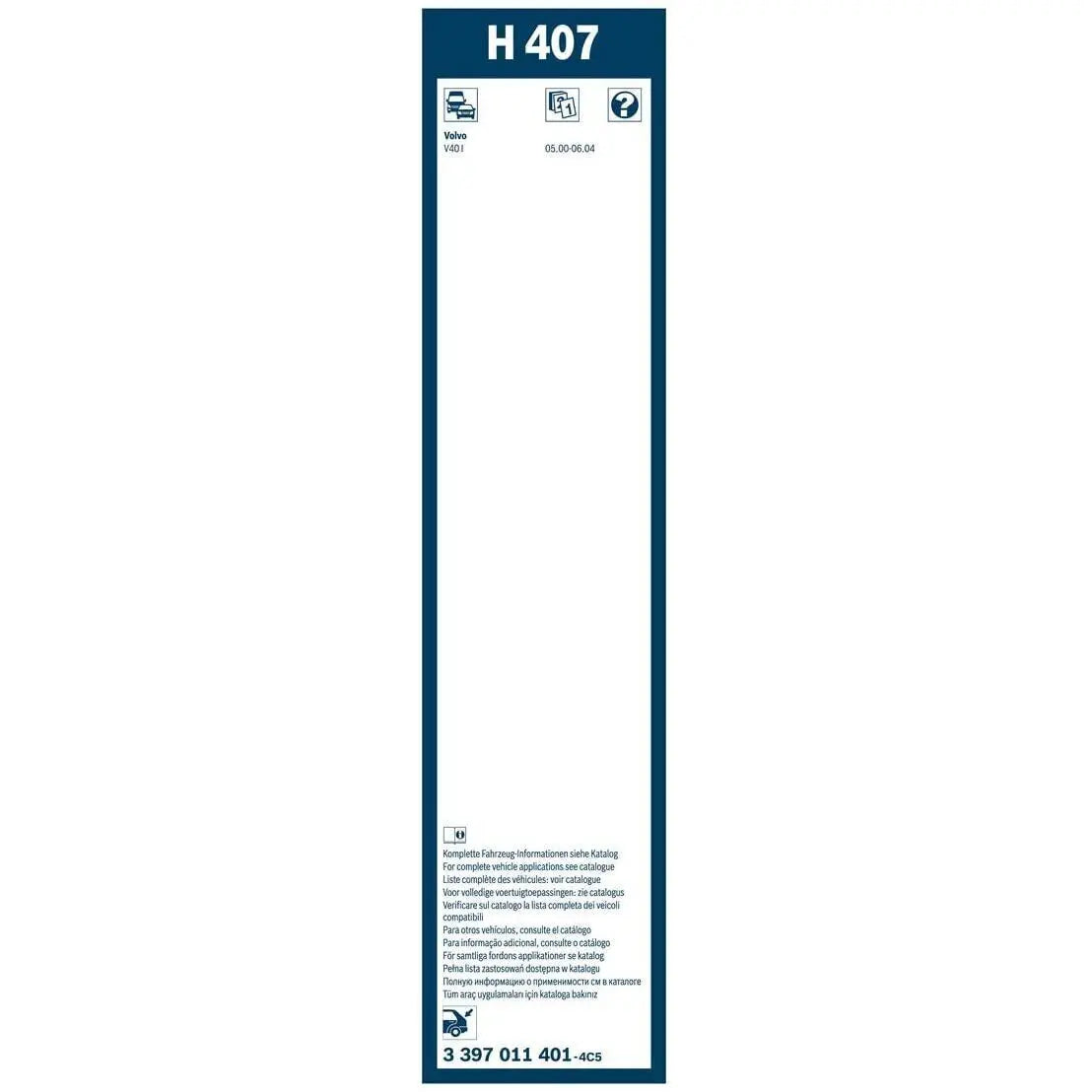 Bosch Car Wiper Blade Rear H407 Length 400mm 16'' Deal For Any Occasion