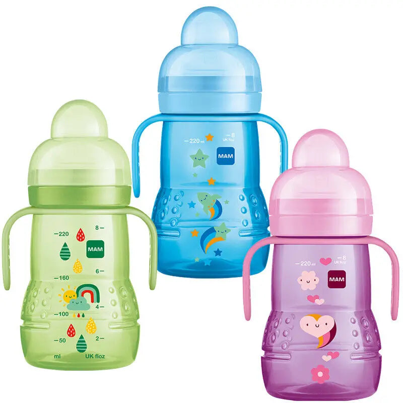MAM Trainer Cup 2 in 1 F0r Newborn Baby Boys Girls Multicolour 220ml Deal For Any Occasion