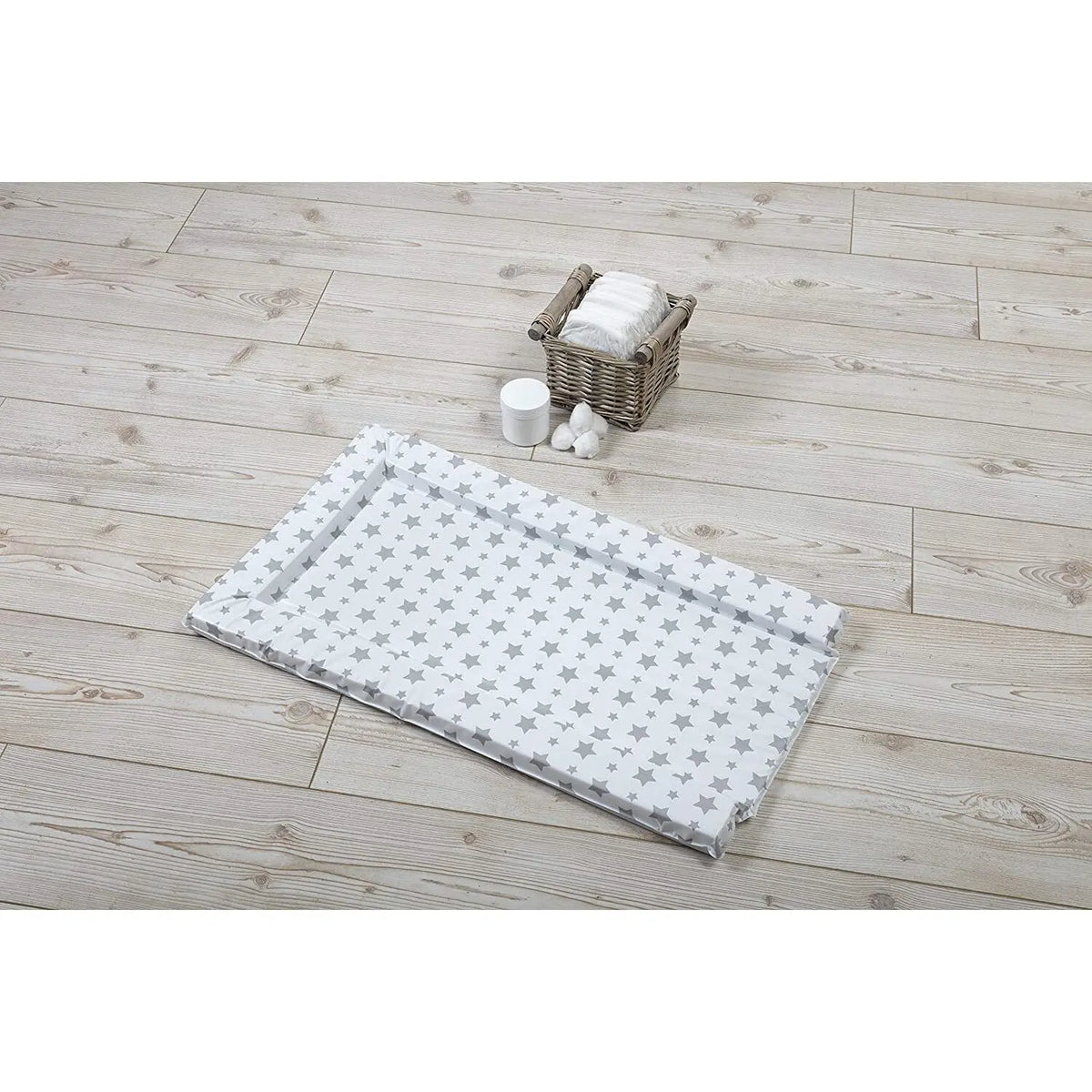 East Coast Nursery Baby Nappy Changing Mat Grey Stars 70 x 40cm Deal For Any Occasion