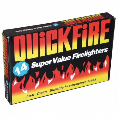 Fire Lighters Burning Flame Fireglow BBQ Oven Smokeless Camping Firelighters