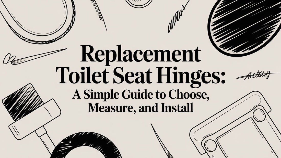 Replacement Toilet Seat Hinges: A Simple Guide to Choose, Measure, and Install
