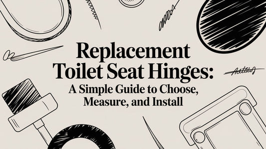 Replacement Toilet Seat Hinges: A Simple Guide to Choose, Measure, and Install