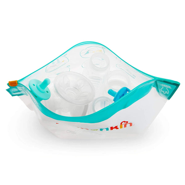 Munchkin Baby Bottles Steriliser Bags Travel Holiday Microwave Bag n/a