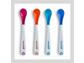 Munchkin White Hot Toddler & Baby Spoons| Baby Weaning Spoons Set with Colour Changing Heat Alert| Dishwasher Safe Plastic Cutlery| BPA Free| Baby Feeding Spoons & Dessert Spoons for Babies | 4 Pack