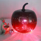 Glass Pumpkin 8.7'' H Gradient Claret Wine Red for Halloween Christmas Wedding Party Light